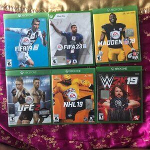 Xbox One Games - Set Of 6